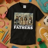 The Original Founding Fathers Native American Kids T-Shirt thumb 3