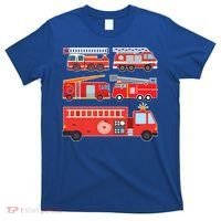 Types Of Fire Truck Firefighter Trucks Gift Great Gift T-Shirt thumb 0
