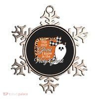 The Only Ghost I Know Is The Holy Ghost Halloween Christian Ornament thumb 0