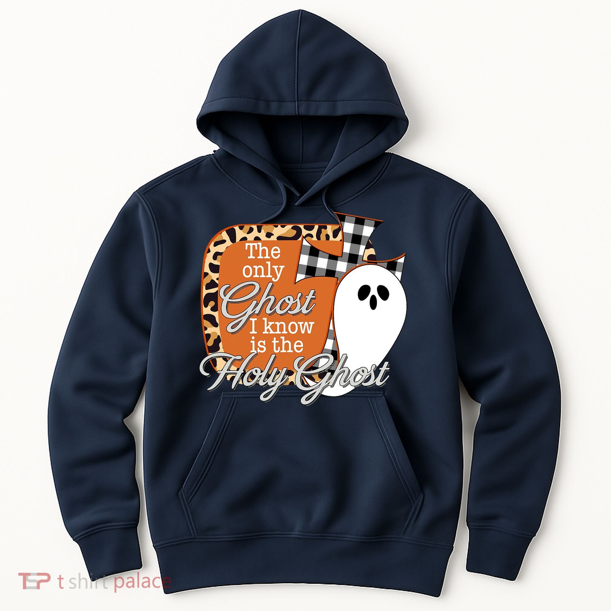 The Only Ghost I Know Is The Holy Ghost Halloween Christian Hoodie