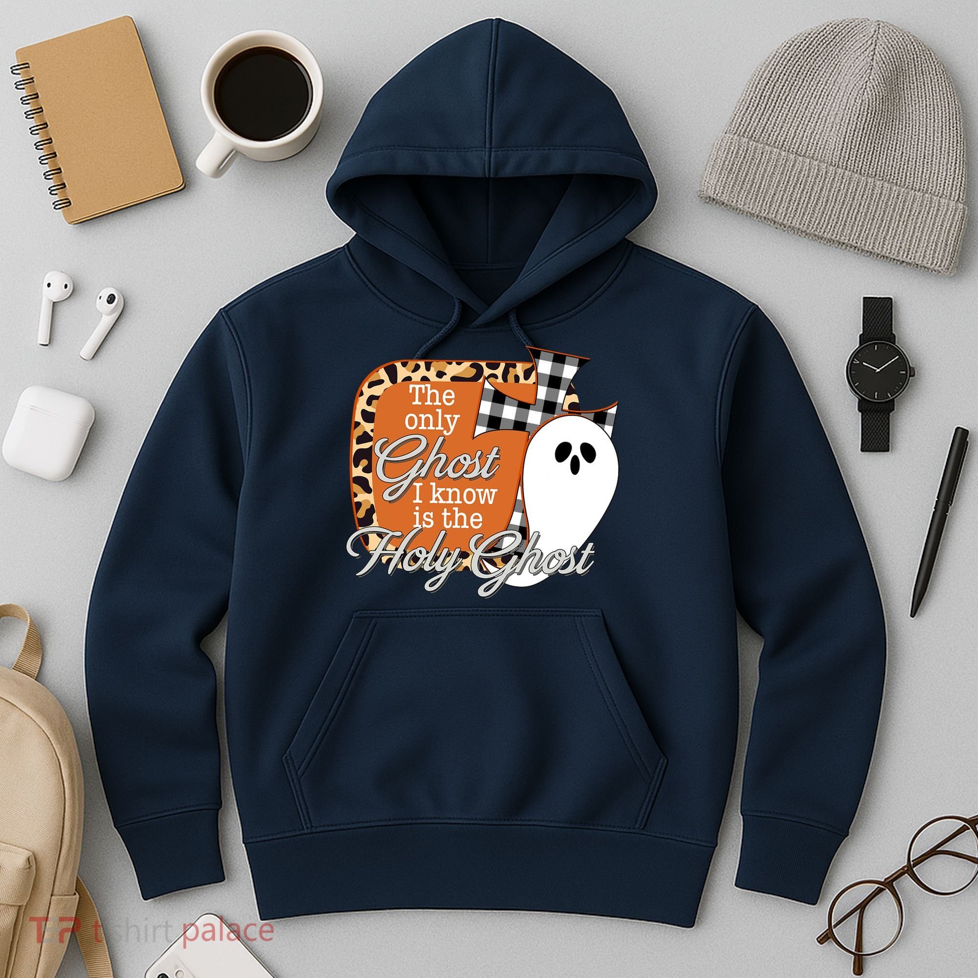 The Only Ghost I Know Is The Holy Ghost Halloween Christian Hoodie