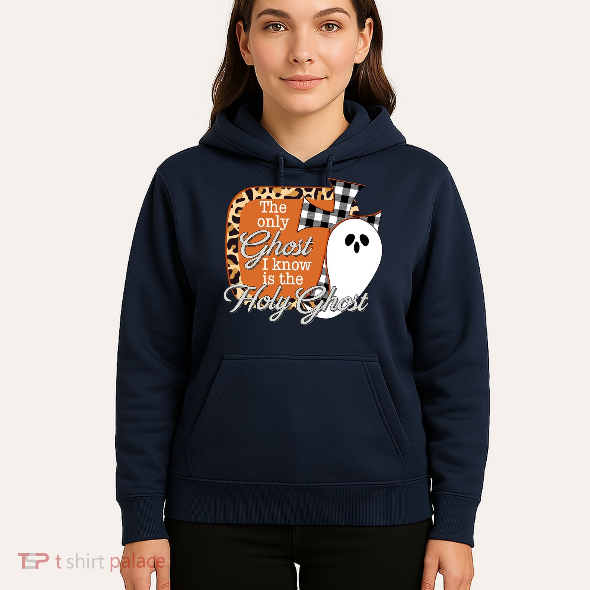 The Only Ghost I Know Is The Holy Ghost Halloween Christian Hoodie