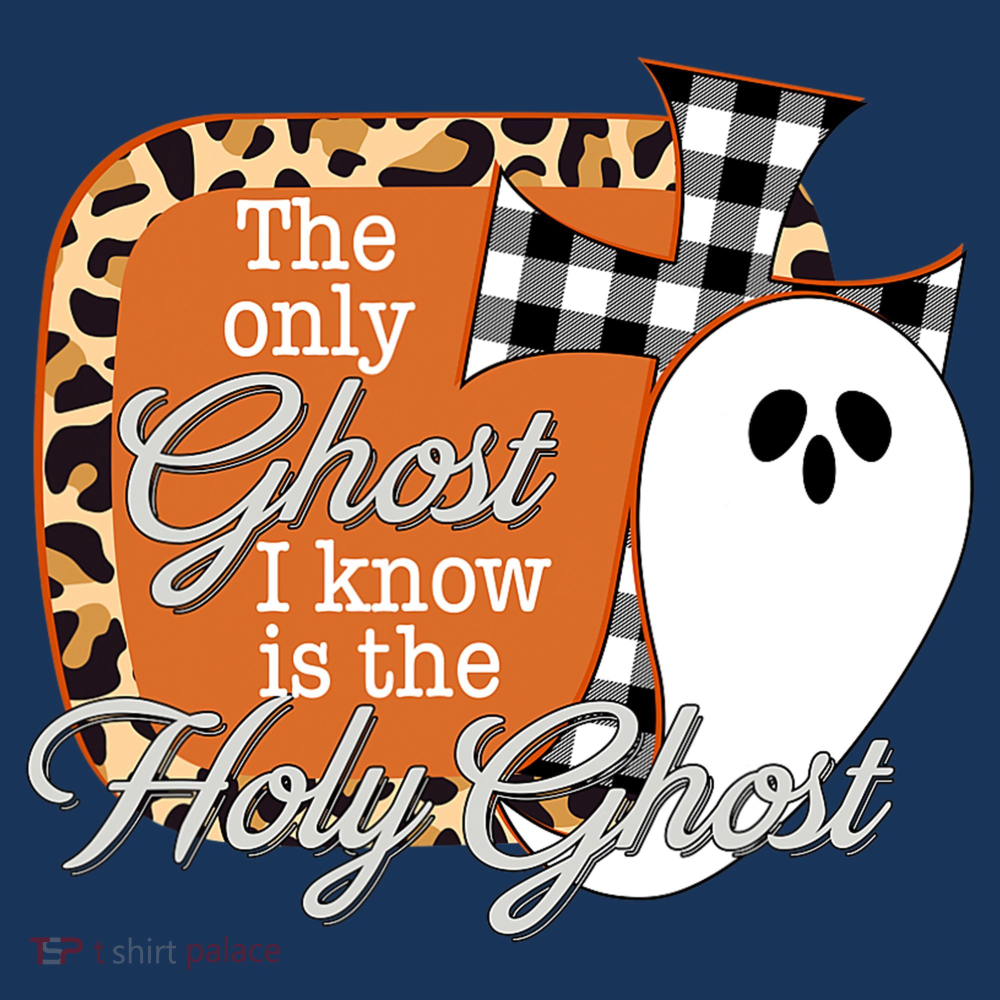 The Only Ghost I Know Is The Holy Ghost Halloween Christian Women's Hoodie
