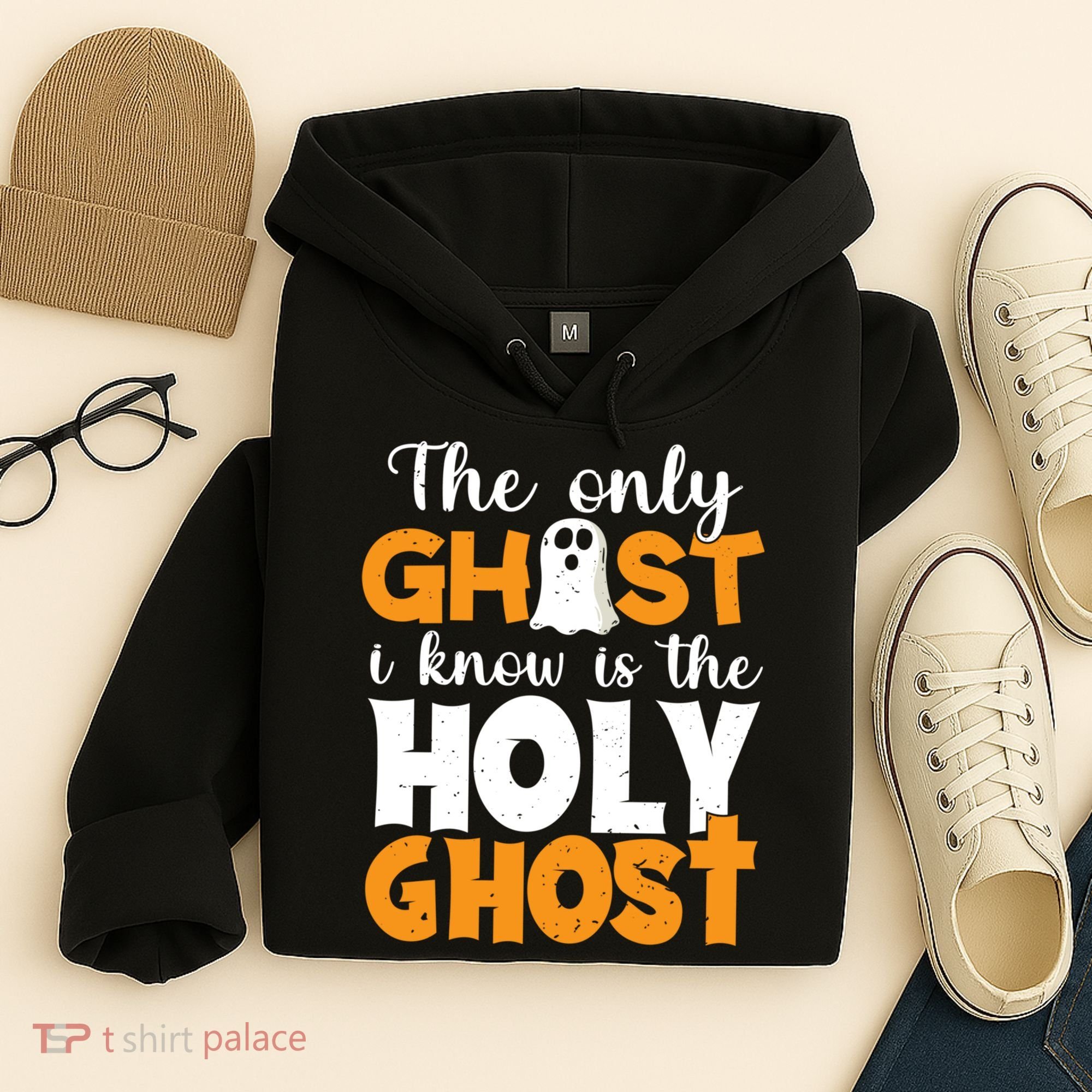 The Only Ghost I Know Is The Holy Ghost Halloween Christian Hoodie