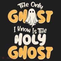 The Only Ghost I Know Is The Hold Ghost Christian Halloween Tumbler thumb 3