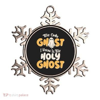 The Only Ghost I Know Is The Hold Ghost Christian Halloween Ornament