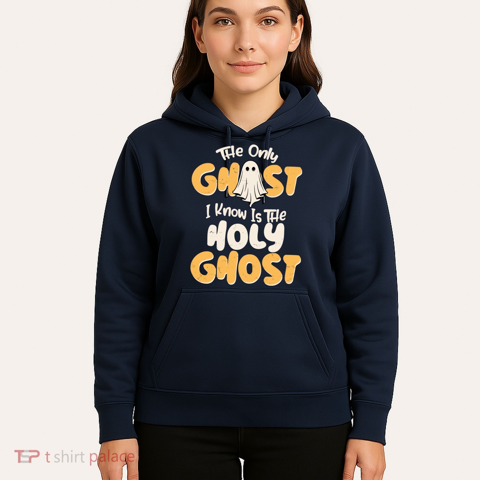 The Only Ghost I Know Is The Hold Ghost Christian Halloween Hoodie