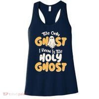 The Only Ghost I Know Is The Hold Ghost Christian Halloween Women's Tank Top thumb 0