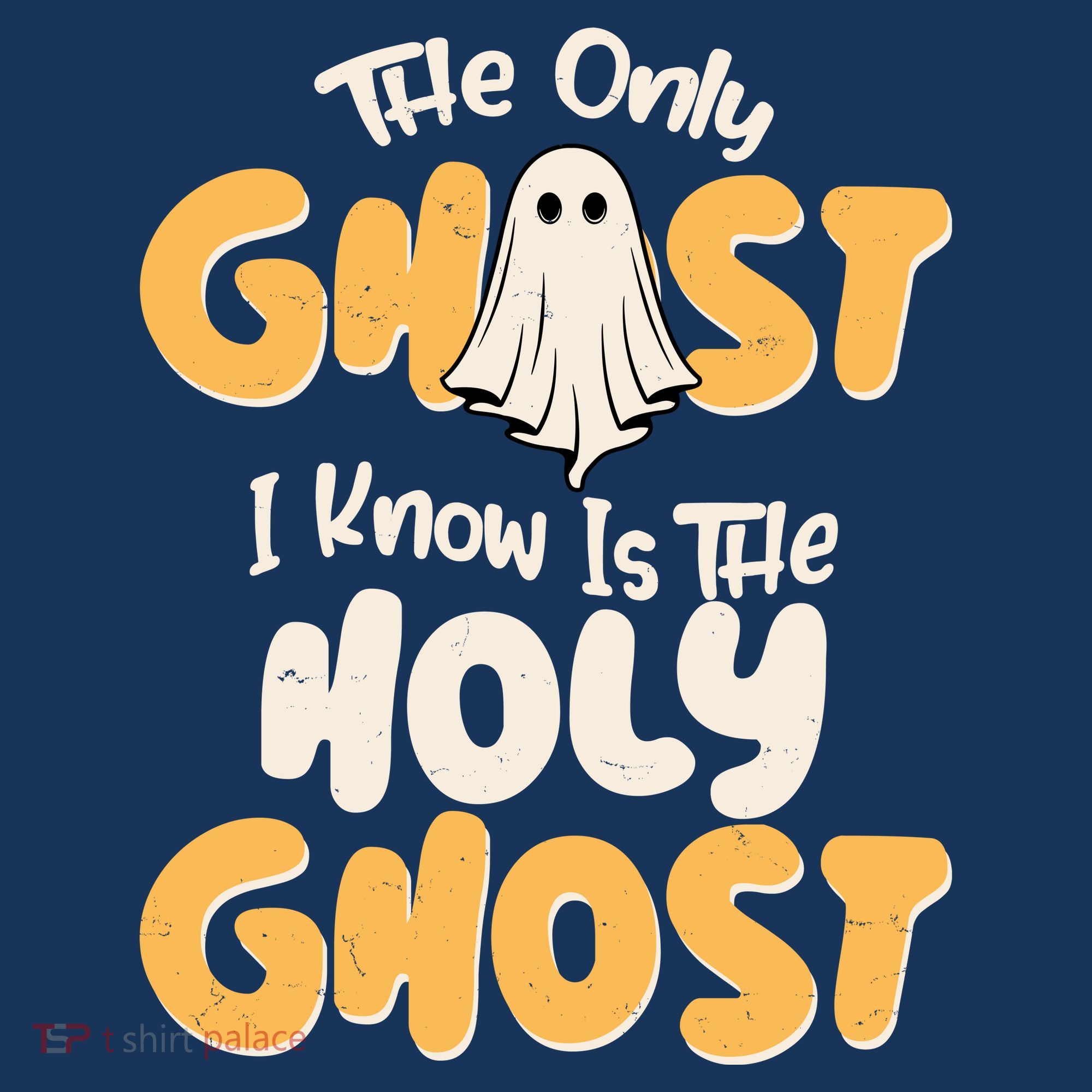 The Only Ghost I Know Is The Hold Ghost Christian Halloween Kids T-Shirt