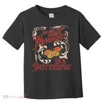 The Only Good Orange Monarch Is A Butterfly Insect Flowers Toddler T-Shirt thumb 0