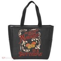 The Only Good Orange Monarch Is A Butterfly Insect Flowers Tote Bag thumb 0