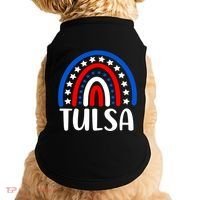 Tulsa Oklahoma Gift I Love Tulsa Oklahoma Usa Gift Doggie Tank thumb 0