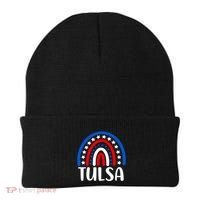 Tulsa Oklahoma Gift I Love Tulsa Oklahoma Usa Gift Beanie thumb 0