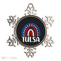 Tulsa Oklahoma Gift I Love Tulsa Oklahoma Usa Gift Ornament thumb 0