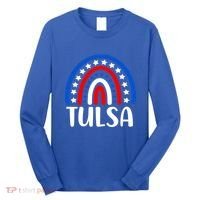 Tulsa Oklahoma Gift I Love Tulsa Oklahoma Usa Gift Long Sleeve Shirt thumb 0