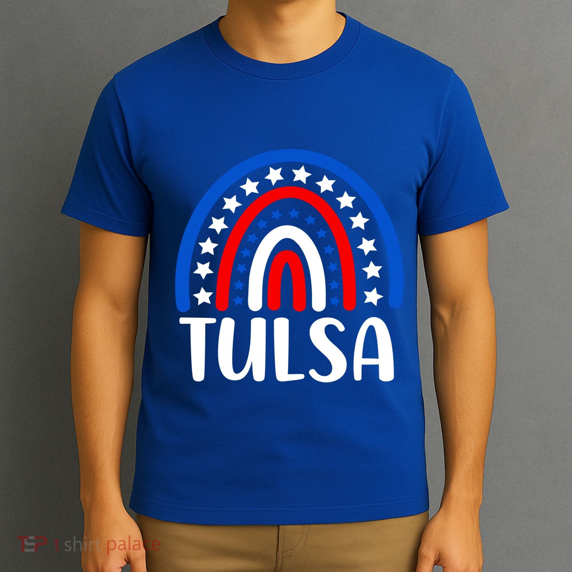 Tulsa Oklahoma Gift I Love Tulsa Oklahoma Usa Gift T-Shirt