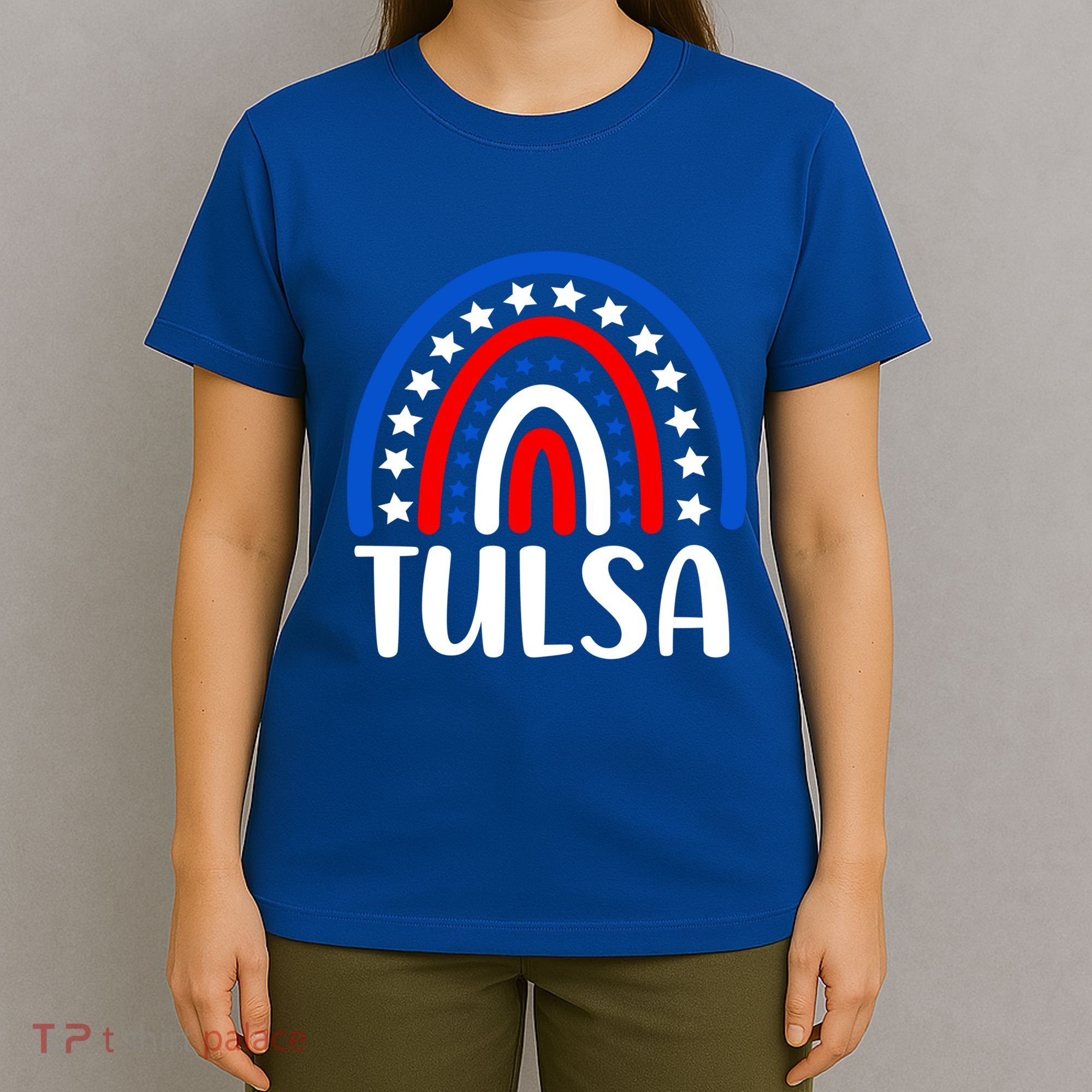 Tulsa Oklahoma Gift I Love Tulsa Oklahoma Usa Gift T-Shirt