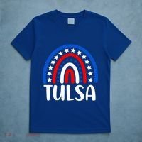 Tulsa Oklahoma Gift I Love Tulsa Oklahoma Usa Gift T-Shirt thumb 5