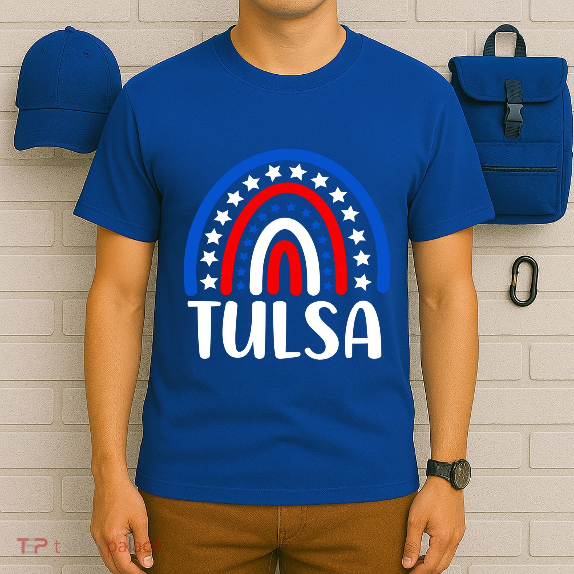 Tulsa Oklahoma Gift I Love Tulsa Oklahoma Usa Gift T-Shirt