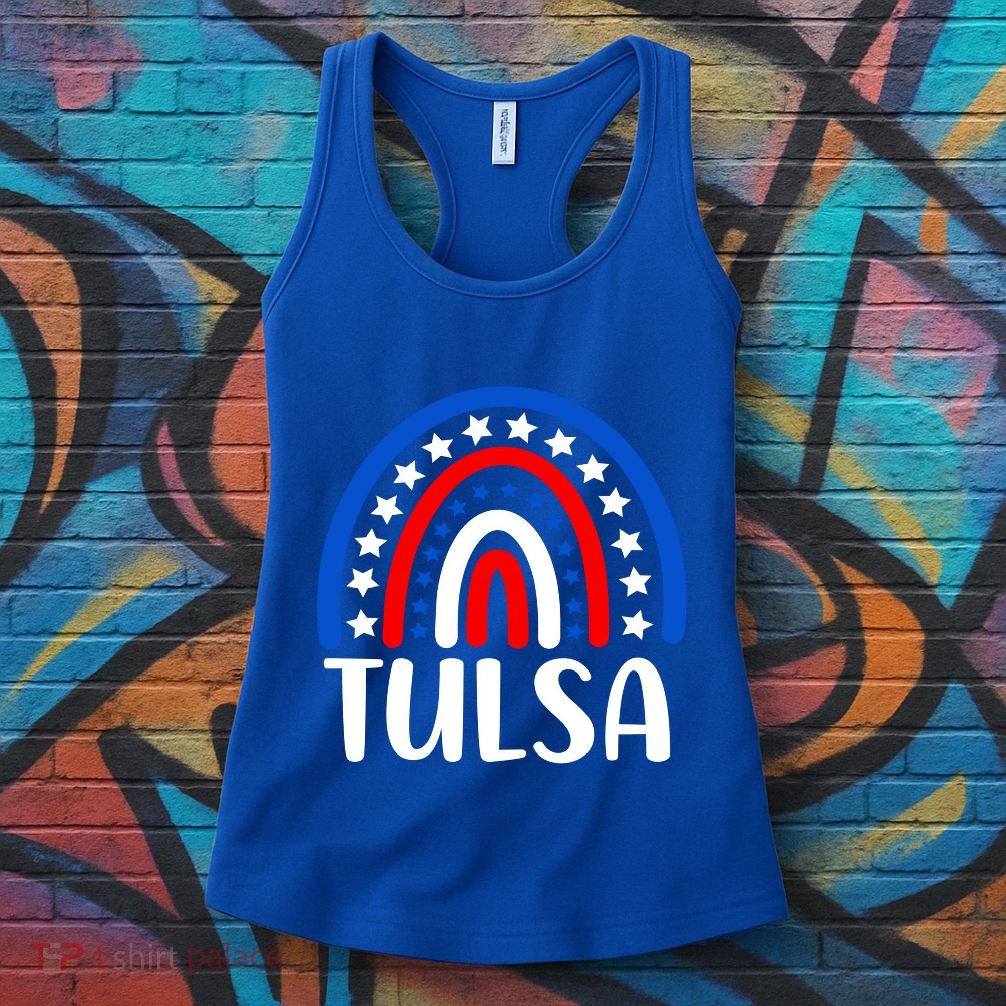 Tulsa Oklahoma Gift I Love Tulsa Oklahoma Usa Gift Women's Tank Top