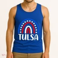 Tulsa Oklahoma Gift I Love Tulsa Oklahoma Usa Gift Tank Top thumb 3