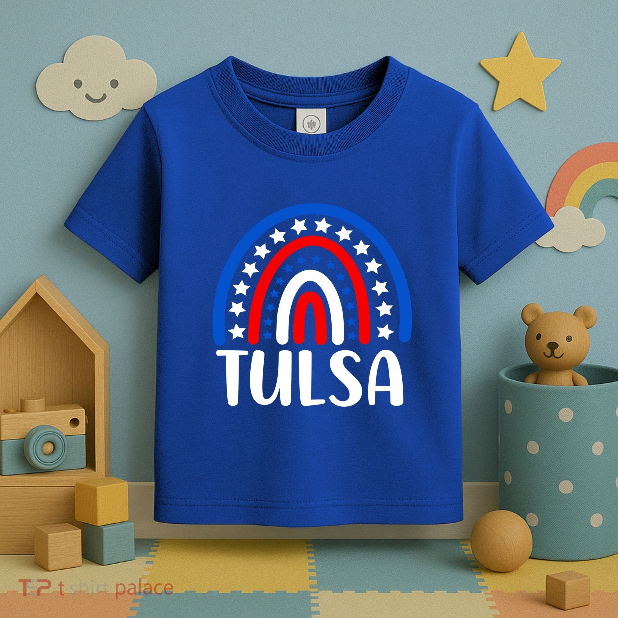 Tulsa Oklahoma Gift I Love Tulsa Oklahoma Usa Gift Toddler T-Shirt