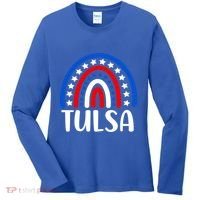 Tulsa Oklahoma Gift I Love Tulsa Oklahoma Usa Gift Women's Long Sleeve Shirt thumb 0