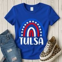 Tulsa Oklahoma Gift I Love Tulsa Oklahoma Usa Gift Women's T-Shirt thumb 3