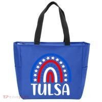 Tulsa Oklahoma Gift I Love Tulsa Oklahoma Usa Gift Tote Bag thumb 0