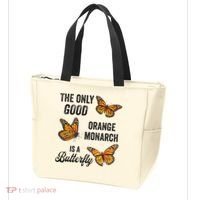 The Only Good Orange Monarch Is A Butterfly Tote Bag thumb 3