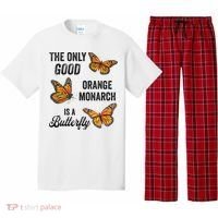 The Only Good Orange Monarch Is A Butterfly Pajama Set thumb 0