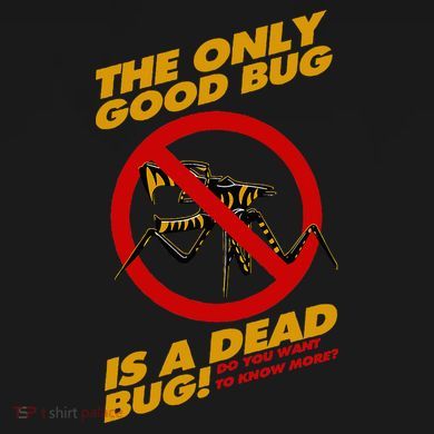 The Only Good Bug Is A Dead Bug Ladies Essential Flowy Tank