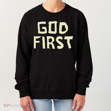 Taped Off God First Women's Sweatshirt