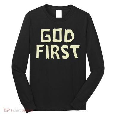 Taped Off God First Long Sleeve Shirt