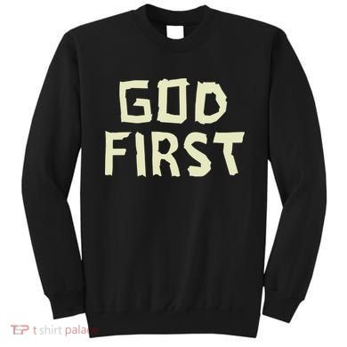 Taped Off God First Sweatshirt