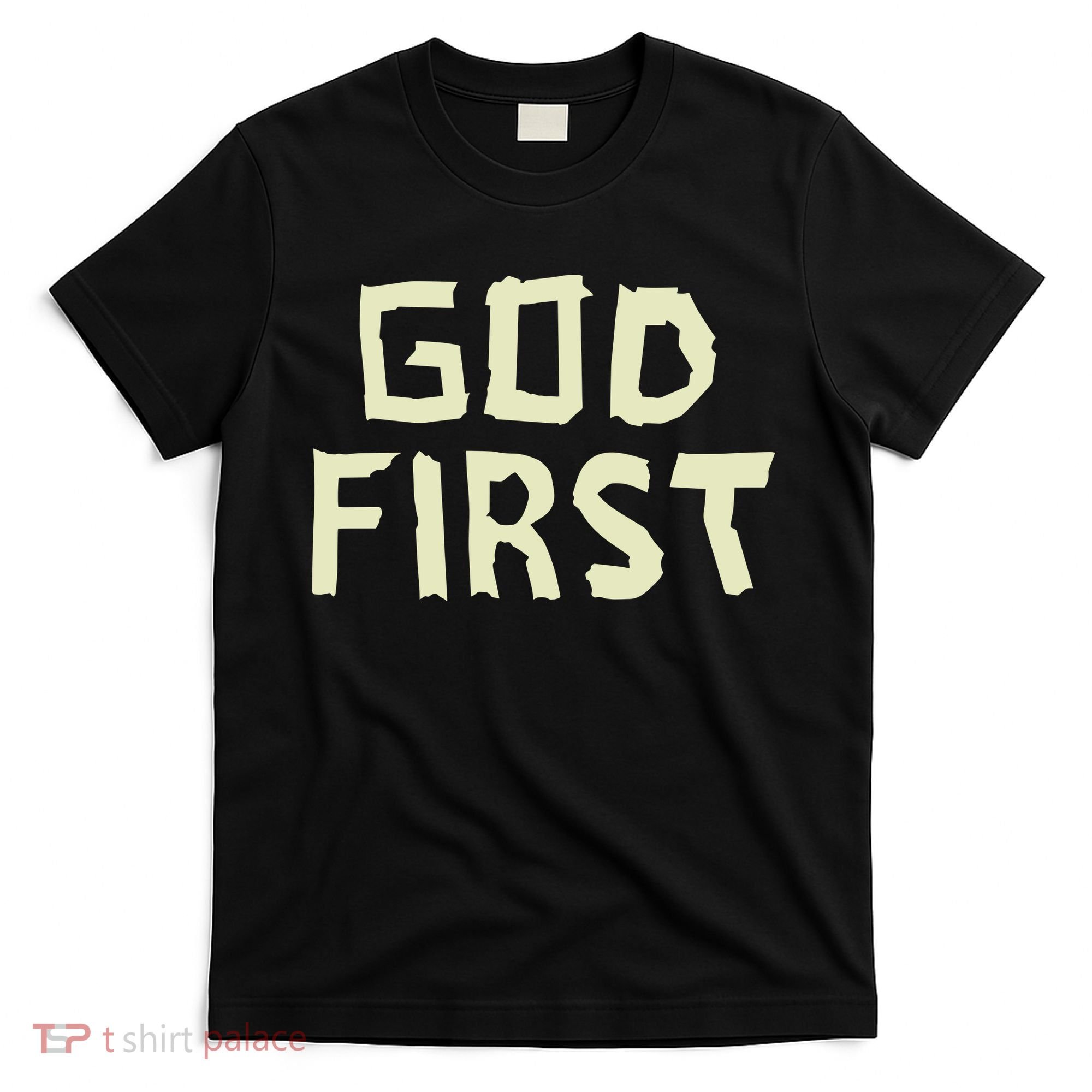 Taped Off God First T-Shirt