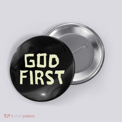 Taped Off God First Button