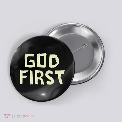 Taped Off God First Button