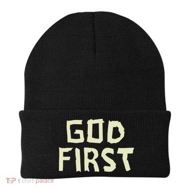 Taped Off God First Beanie