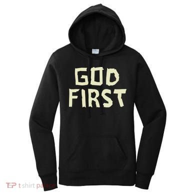 Taped Off God First Women's Hoodie