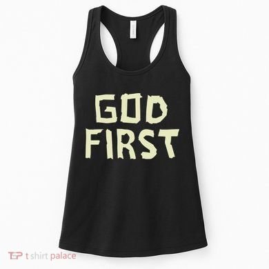 Taped Off God First Women's Tank Top