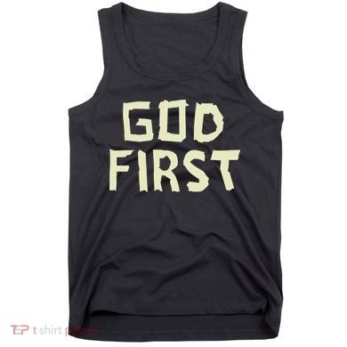 Taped Off God First Tank Top