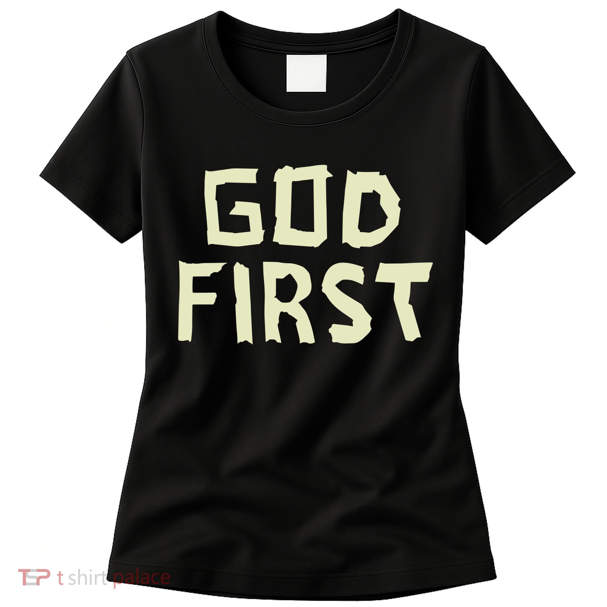 Taped Off God First Women's T-Shirt