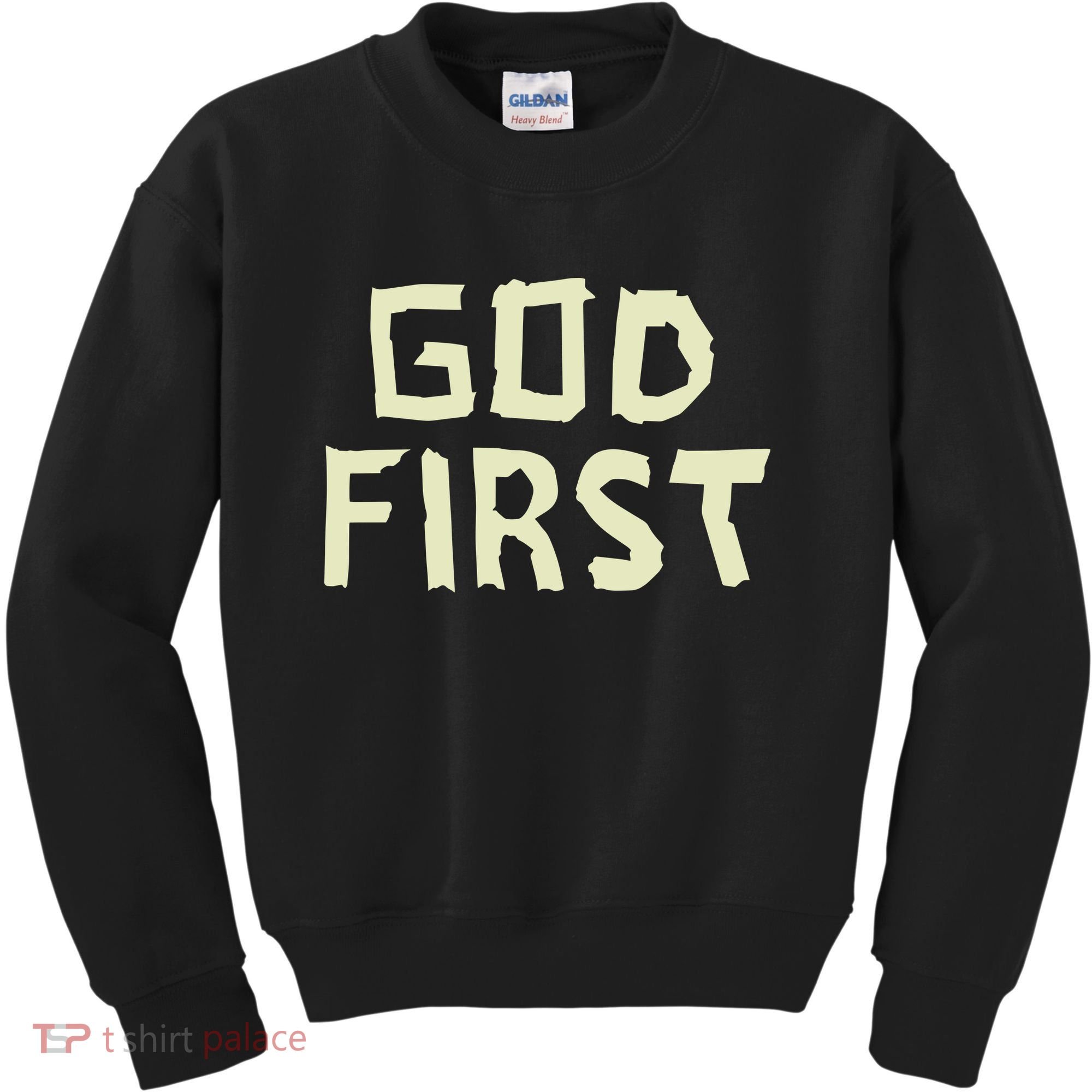 Taped Off God First Kids Sweatshirt