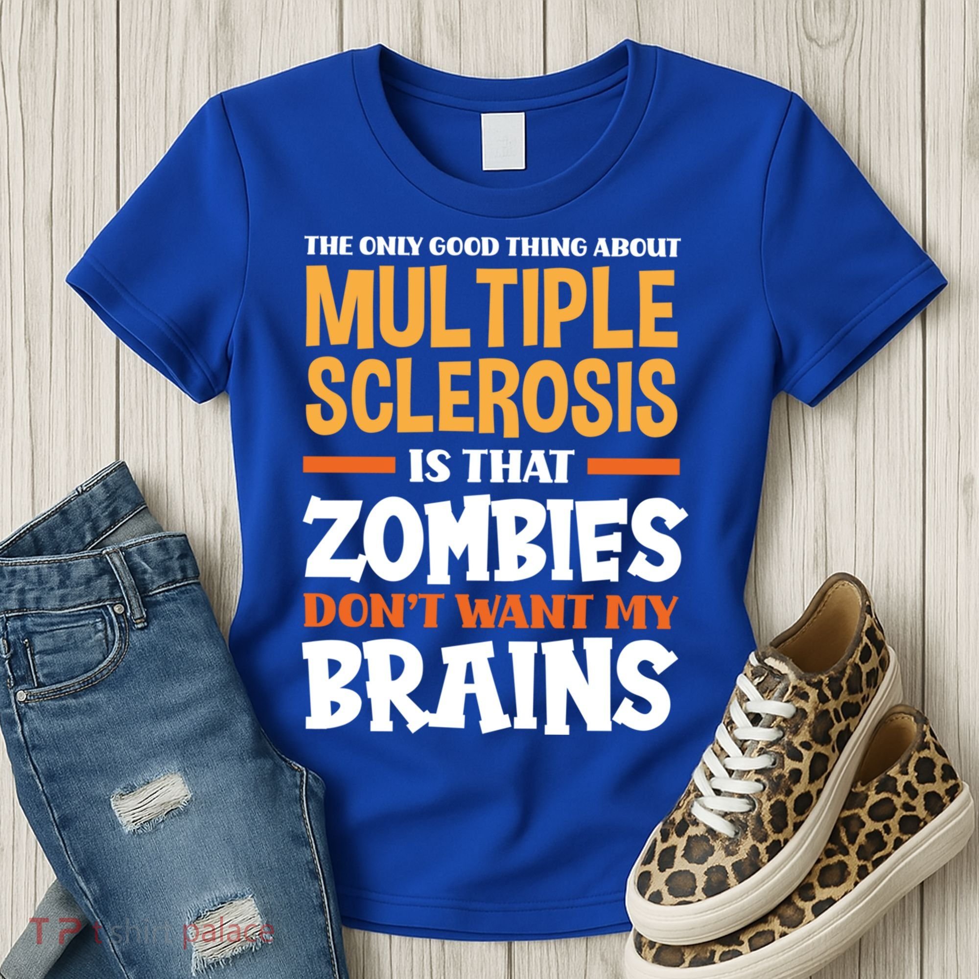 The Only Good Thing About Multiple Sclerosis Funny Ms Gift Women's T-Shirt