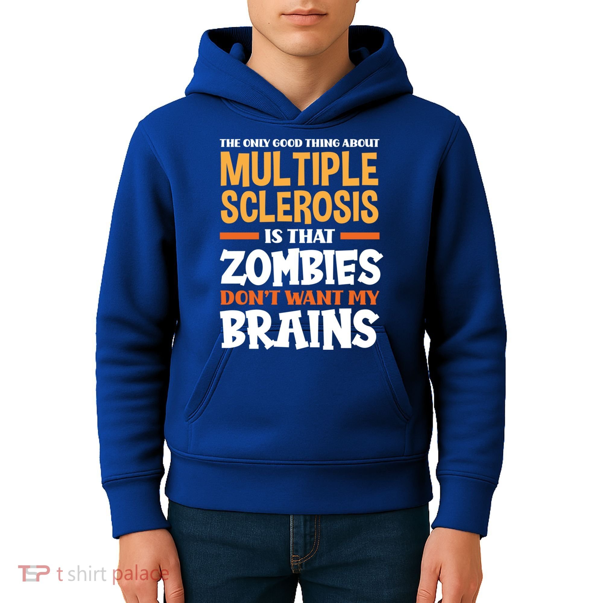 The Only Good Thing About Multiple Sclerosis Funny Ms Gift Kids Hoodie
