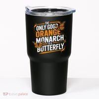 The Only Good Orange Monarch Is A Butterfly Tumbler thumb 0