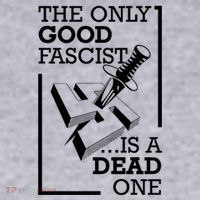 The Only Good Fascist Is A Dead One Women's Sweatshirt thumb 2