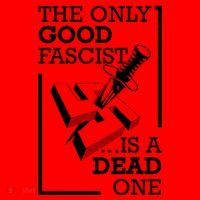The Only Good Fascist Is A Dead One Santa Hat thumb 1