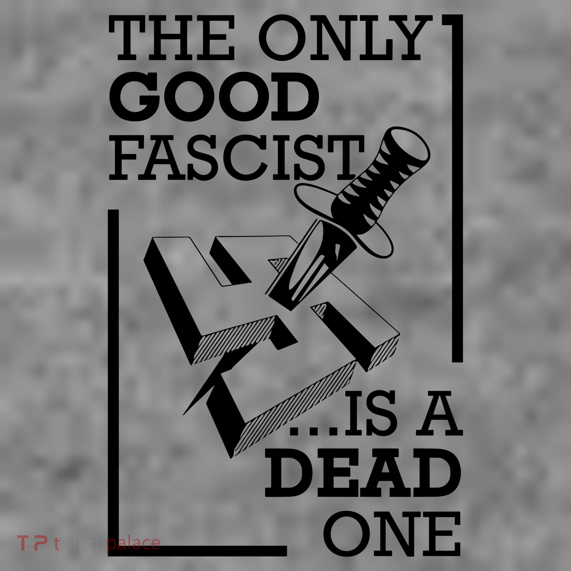 The Only Good Fascist Is A Dead One Toddler Hoodie